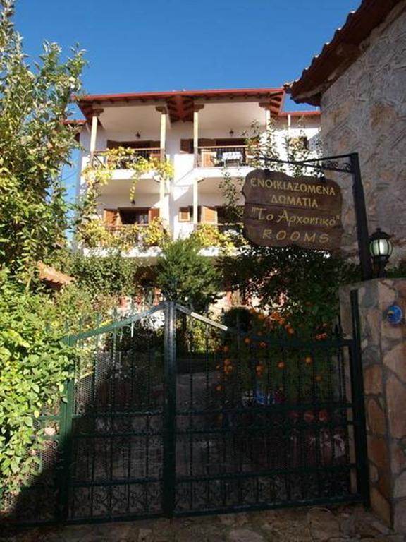 Arhontiko Hotel Psarades Exterior foto